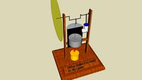 Stirling Engine (Cut Away) by Jim Larsen