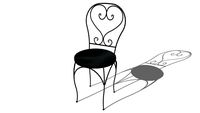 Chaise ST GERMAIN noire, Maisons du monde. Réf: 129.981 Prix:59
