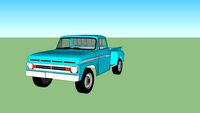 1962 ford f250 4x4 flareside longbed