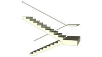 Split stair closed tread 6۝-12