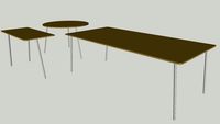 Cappellini stick table series