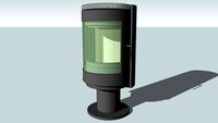 POELE 410 - ROTATIF 360° - FLAMNCO