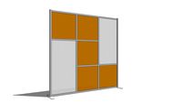 StudioWall Room Divider SW7575 by iDivideWalls.com