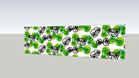 Splashguard600x2100mmFetknopp_Green_byAnnaViktorssonForDesignMCollection
