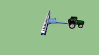 Valtra Tractor and planter