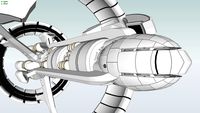 Starship Yacht 'Altair 999'