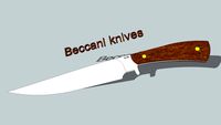 Bowie fighter knife (old style)