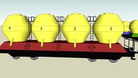 ČSD class Raj 'Rajka' or 'onion' to transport cement