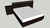 YAB214/TRV008 DOUBLE HEADBOARD BED