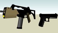 UGA-H&K G36H Assult Rifle and G2 Pistol
