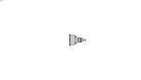 Loquet compression affleurant, serrage rglable - Sans serrure - Chrom