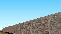 Wall on I-294 Tri State Tollway