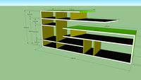 boekenkast / kleerkast student