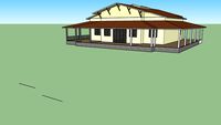 Projeto de casa de fazenda