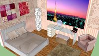 pink bedroom