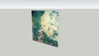 Original Oil Painting by Nathalie Maquet - Untitled 102x102cm