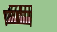 Cuna,crib for girl para niña