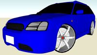 Modified Subaru Legacy