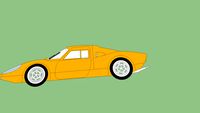porche carrera 2D