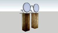 Présentoir à lunettes