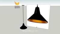 Đèn thả chao công nghiệp hiện đại T71 ( industrial hanging lighting )