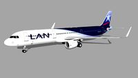 LAN Airlines (CC-BEA) - Airbus A321-211 (2014)