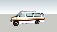 1997 ford e350 xlt super duty CommTrans hotel shuttle van