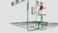 Отопление, котел, коллектор, теплый пол. Heating, boiler, collector, floor heating
