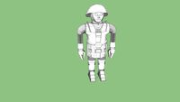 Twiki Robot for Papercraft