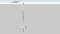 Shower Thermostat and shower head HansGrohe Raindance Select S 27633000