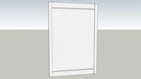 Cabinet with mirror for bathroom mirror - HIB Duplus 60 800x600