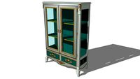 ELYSEE GLASS DISPLAY CABINET, REF R268, Michel FERRAND
