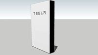 Tesla Powerwall 2. Solar battery storage.