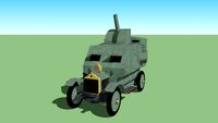 Portuguese Armoured Car - 1902