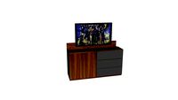Meuble TV escamotable