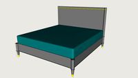Davenport King Bed from Brownstone Furniture