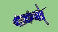 Kiith Somtaaw Multi-Gun Corvette - Homeworld 2nd Cataclysm by Norsehound