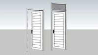 Kusen dan Pintu Aluminium/Aluminium Door and Frame
