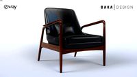 Baxton Carter Mid Century Chair