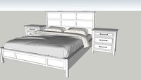 Covington Bed & Nightstand