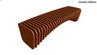 B1 by ODESD2 Contemporary Wooden Bench