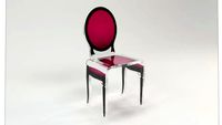 CHAISE SIXTEEN ROSE CONTOUR NOIR Acrila Furniture
