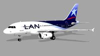 LAN Airlines (CC-CZS) - Airbus A318-121 (2008)