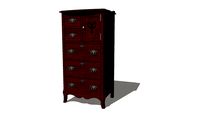 Victorian Oak Highboy