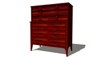 Mid-Century Coffey Highboy