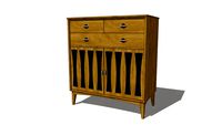 Mid-Century 1960 Highboy Dresser