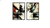 Quadros Vitral Abstrato I e II - Ammo Quadros