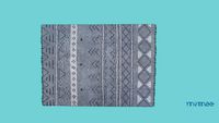 TAPETE WOOLABLE LAKONI NIGHT 240 X 170 CM - LORENA CANALS - MIMOO TOYS