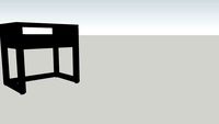 Linea Black Nightstand - Crate and Barrel