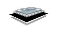 090120 Fixed Flat roof window w. Dome - CFP ISD 0--0
